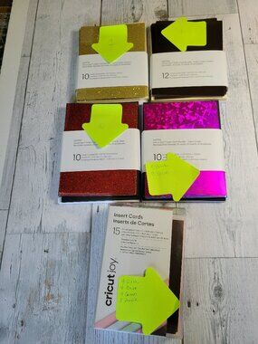 Cricut Joy Insert Card Packs